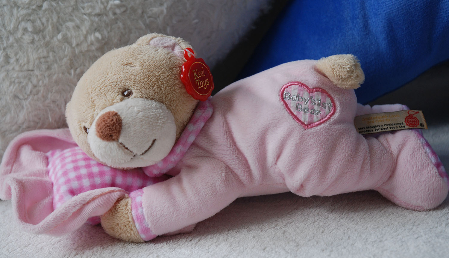 keel toys pink teddy bear